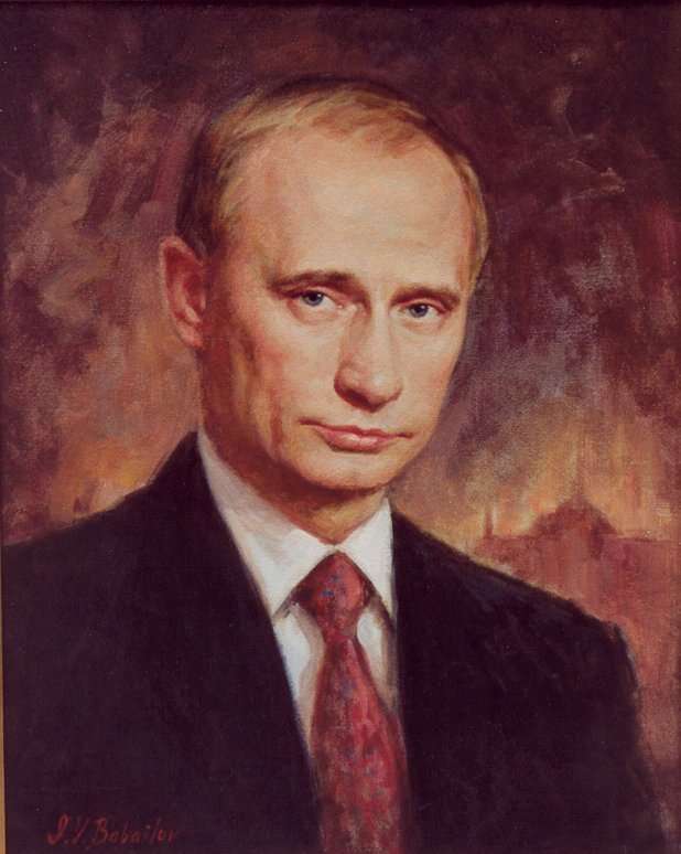 Портрет В.В.Путина - Бабайлов Игорь Валерьевич