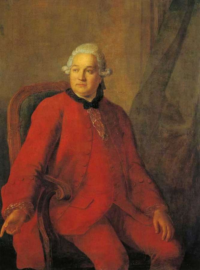 Портрет Я.А.Шубского. 1765  - Баризьен Фридрих Гартман