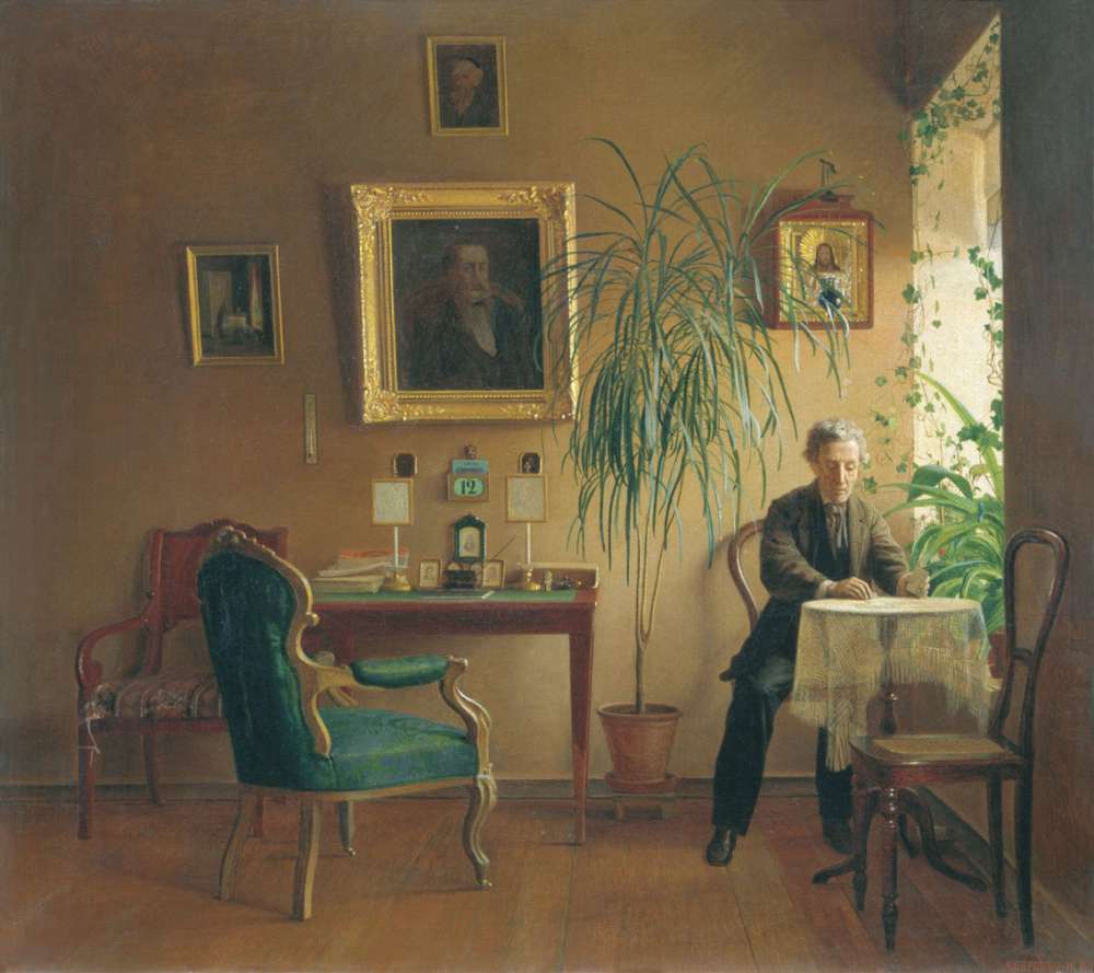 Интерьер. 1871 - Бобров Алексей Алексеевич