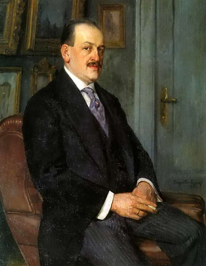 Автопортрет. 1915 Луганск - Богданов-Бельский Николай Петрович