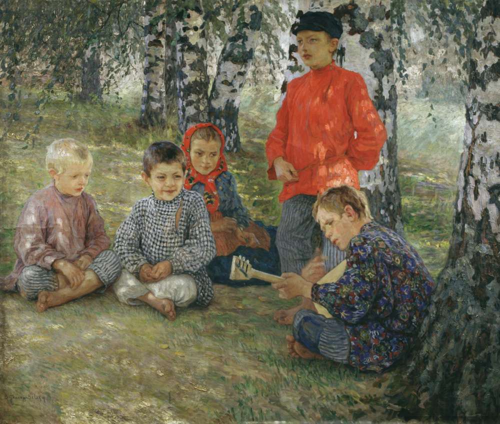 Виртуоз. 1891 129x159 Тбилиси - Богданов-Бельский Николай Петрович
