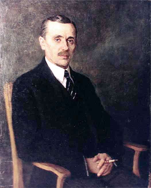 Портрет Янки Купалы..1924 76х93,5 ЧС,Витебск - Богданов-Бельский Николай Петрович