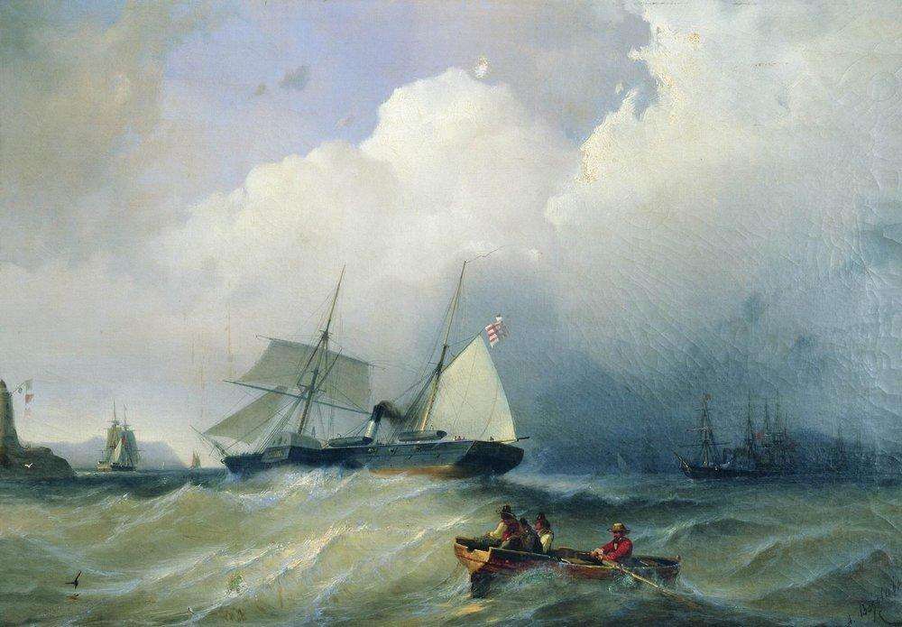Балтийское море. 1880-е - Боголюбов Алексей Петрович