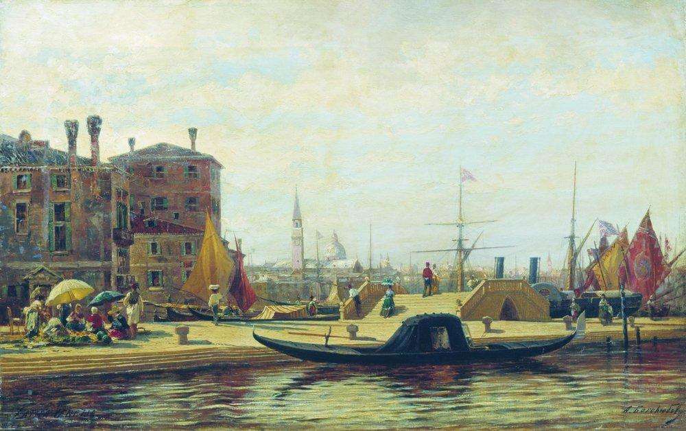 Венеция. 1856 - Боголюбов Алексей Петрович