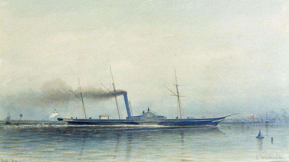 Императорская паровая яхта Александрия 1852 года. 1852 - Боголюбов Алексей Петрович