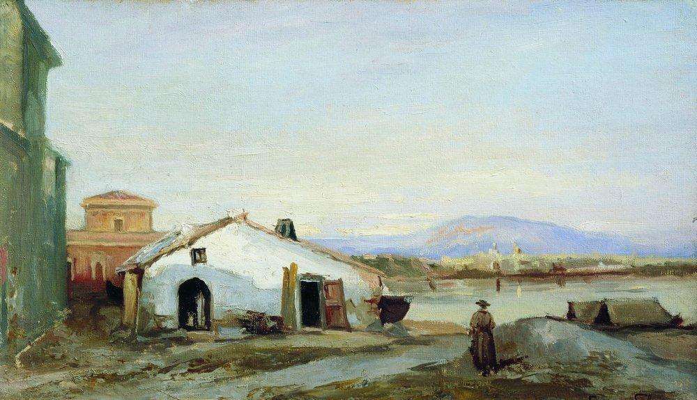 Пейзаж. 1863 - Боголюбов Алексей Петрович