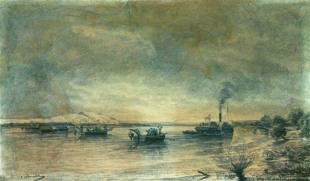 Постановка сфероконических мин на Дунае 1878 год. 1878 - Боголюбов Алексей Петрович