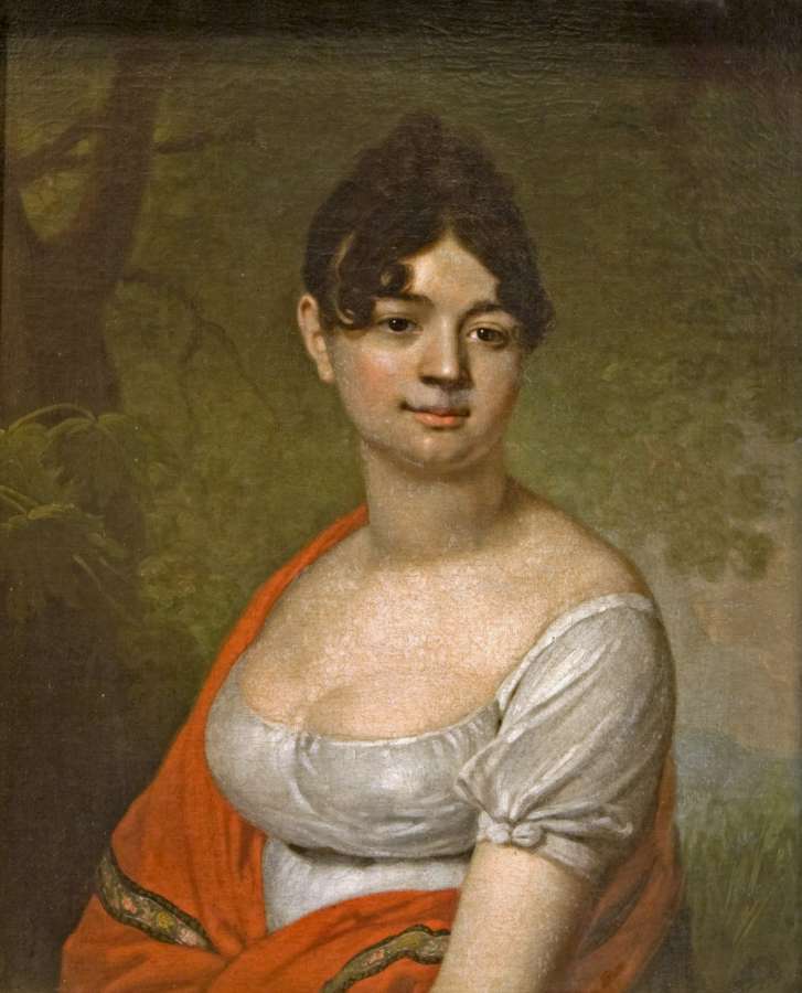 Samara Inv. J-1059Женский портрет. 1805  - Боровиковский Владимир Лукич