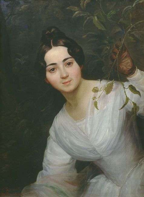 Портрет М.С. Воейковой. 1836  - Бороздина-Стромилина Любовь Степановна