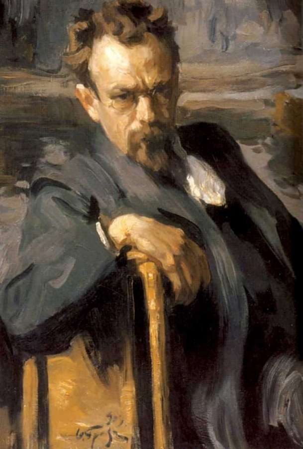 Портрет художника Сергея Васильевича Иванова. 1903  - Браз Осип Эммануилович