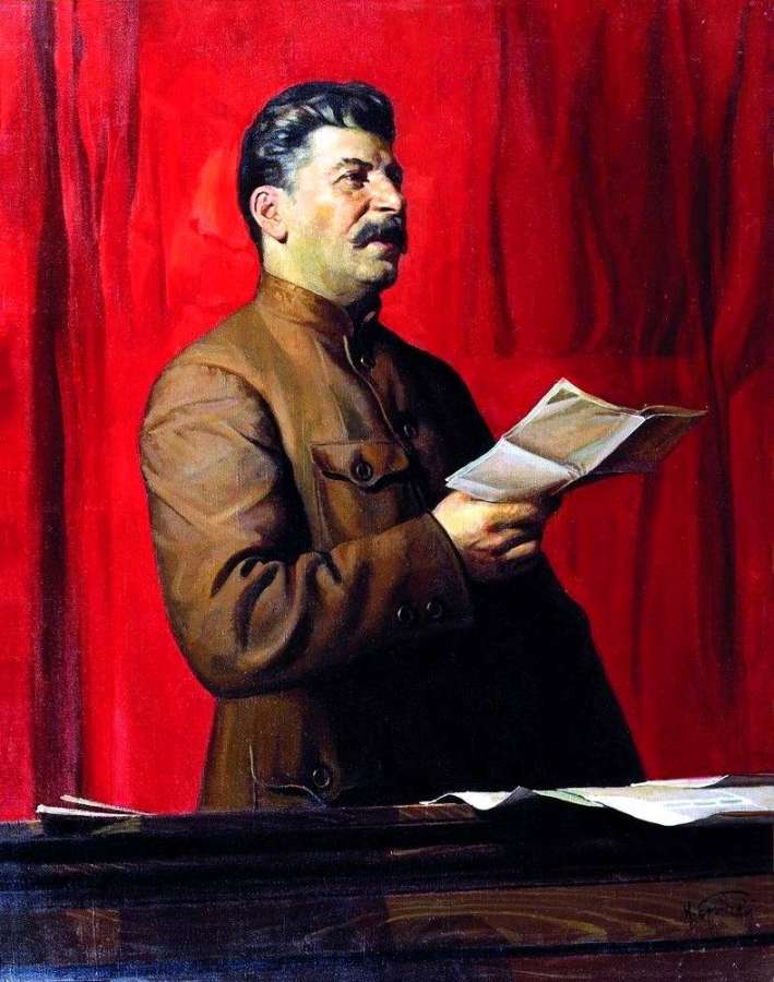 Портрет Сталина - Бродский Исаак Израилевич