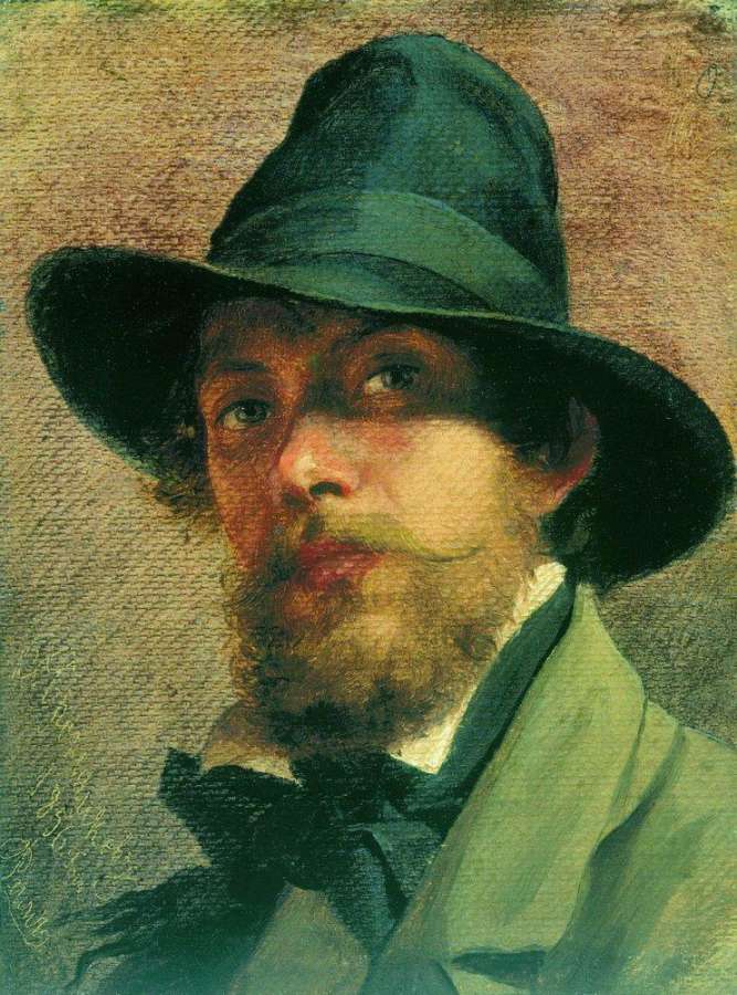 Автопортрет. 1856 - Бронников Федор Андреевич