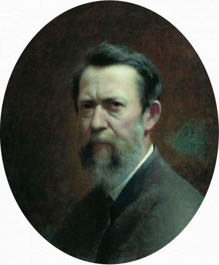 Автопортрет. 1889 - Бронников Федор Андреевич