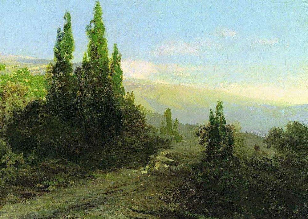 Вечер в Крыму. 1871-1873 - Васильев Федор Александрович
