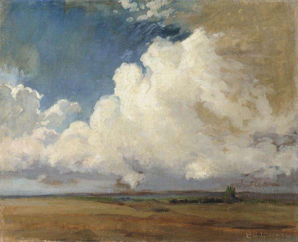 Грозовые облака. 1868-1871 - Васильев Федор Александрович