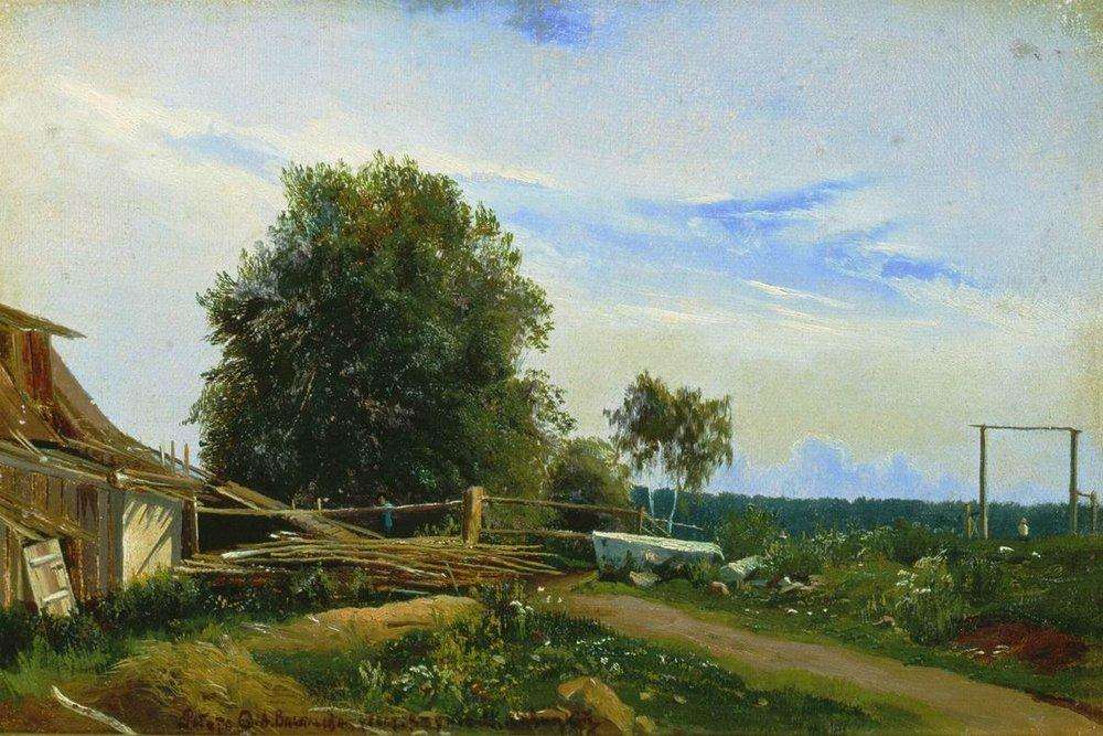 Гумно. 1868 - Васильев Федор Александрович