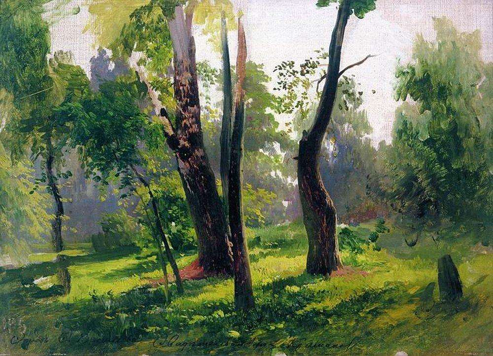Деревья. 1870 - Васильев Федор Александрович