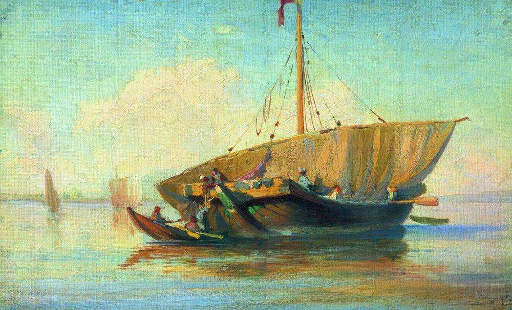 Лодка. 1870 - Васильев Федор Александрович