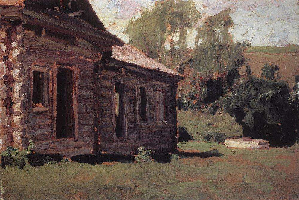 Старый дом - Васнецов Аполлинарий Михайлович