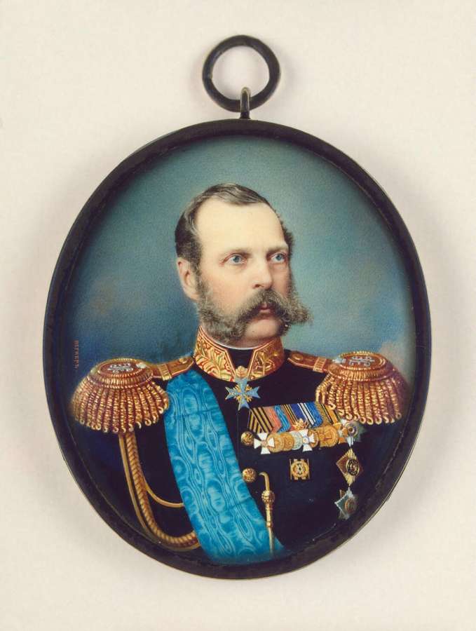 Portret.imperatora.Aleksandra.II -   