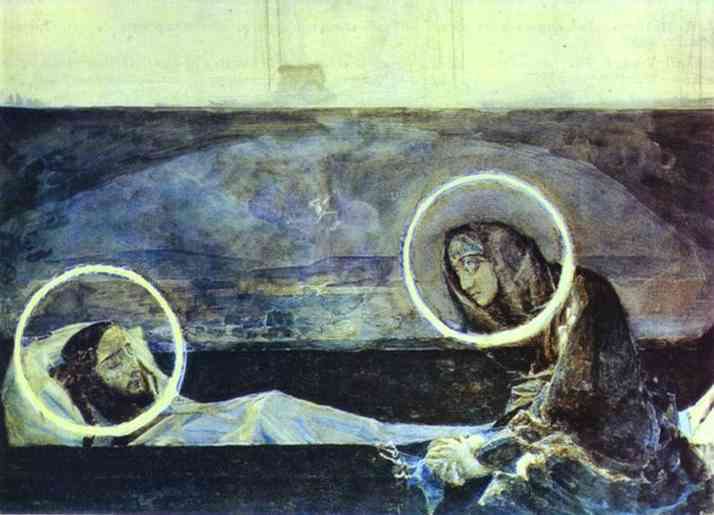 1887 Pieta II 2 - Врубель Михаил 