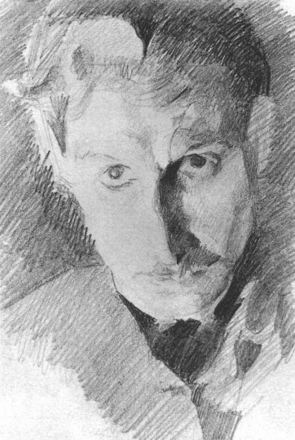 Автопортрет. 1885 - Врубель Михаил 