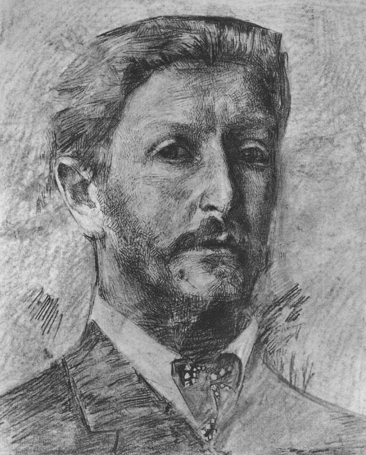 Автопортрет. 1904 - Врубель Михаил 