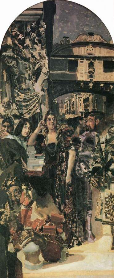 Венеция. 1893 - Врубель Михаил 