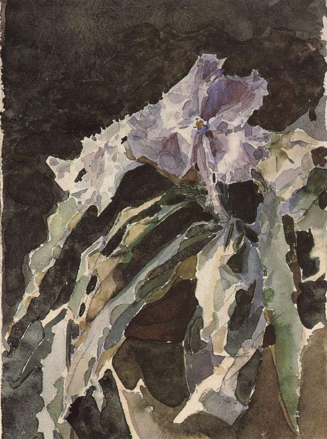 Орхидея. 1886-1887 - Врубель Михаил 