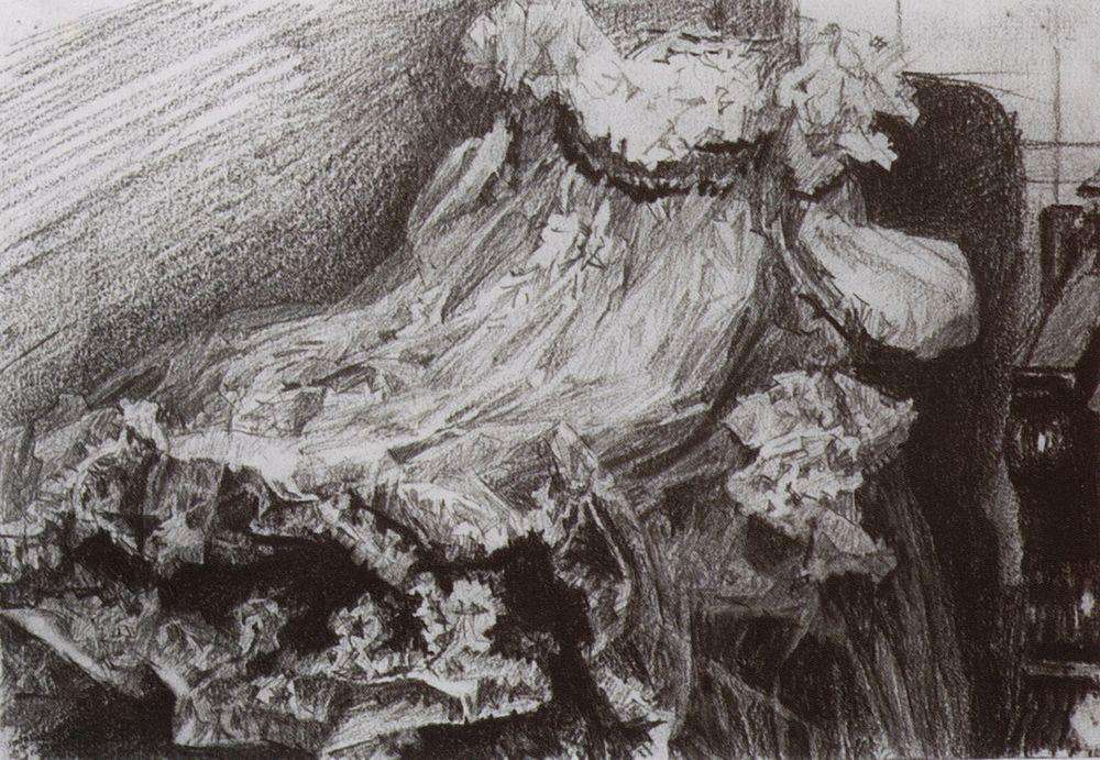 Платье. 1900-е - Врубель Михаил 