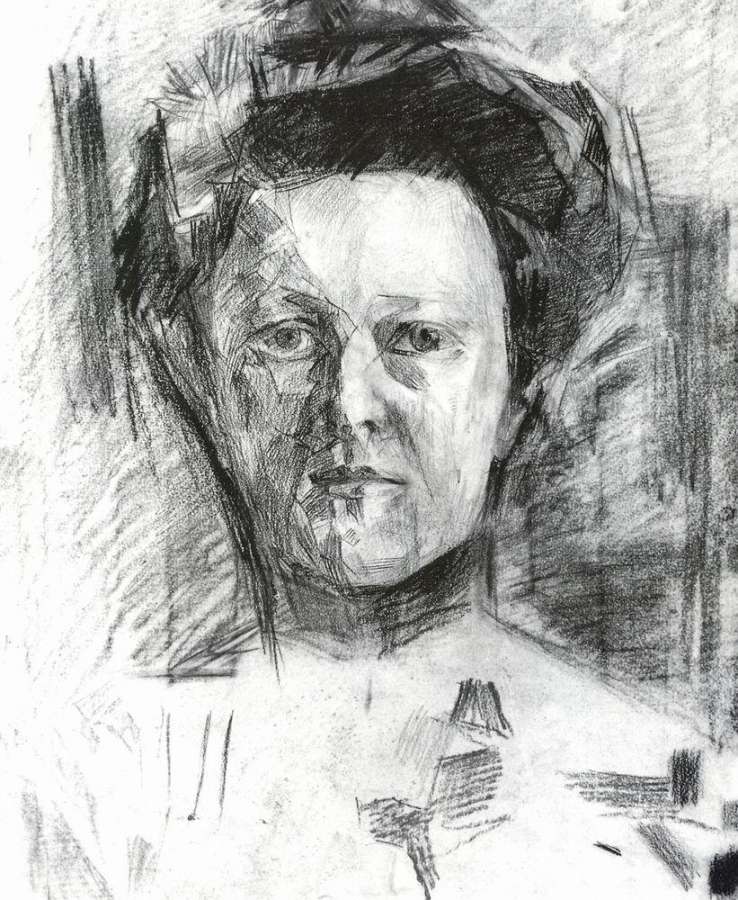 Портрет В.А.Усольцевой. 1905 - Врубель Михаил 