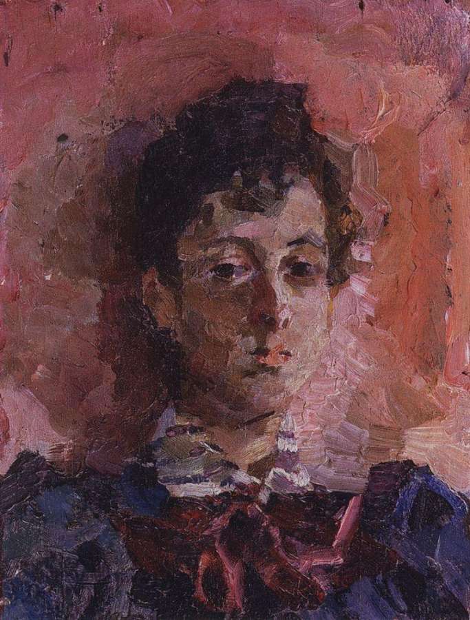 Портрет М.В.Якунчиковой. 1886-1889 - Врубель Михаил 