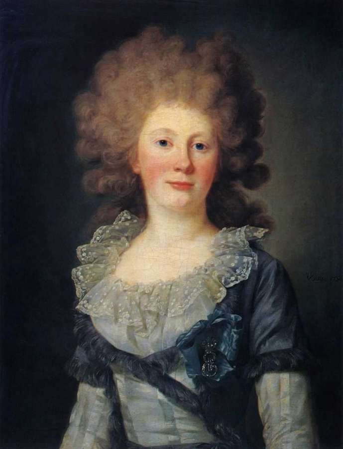 Портрет графини С.В.Паниной. 1791  - Вуаль Жан Луи