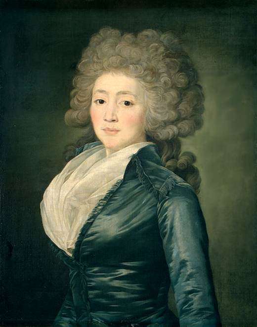 Портрет Ольги Щербатовой. 1780-90  - Вуаль Жан Луи