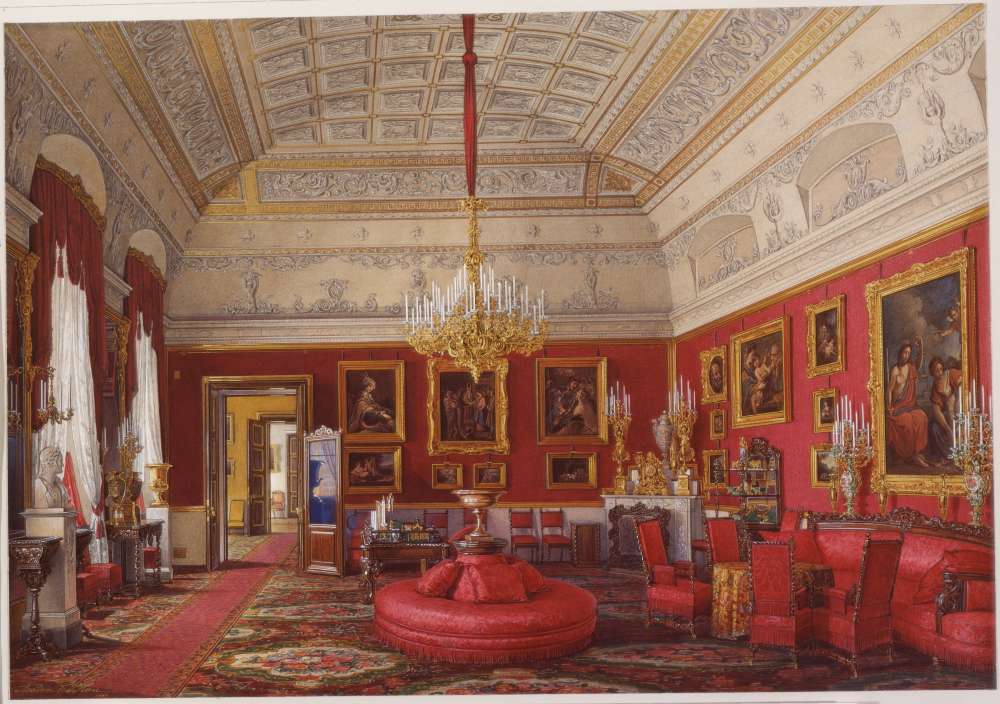 Interiors.of.the.Winter.Palace.The.First.Reserved.Apartment.The.Large.Study.of.Grand.Princess.Maria.Nikolayevna -   