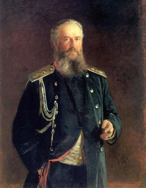 Портрет А.В.Олсуфьева. 1881г.  - Ге Николай Николаевич