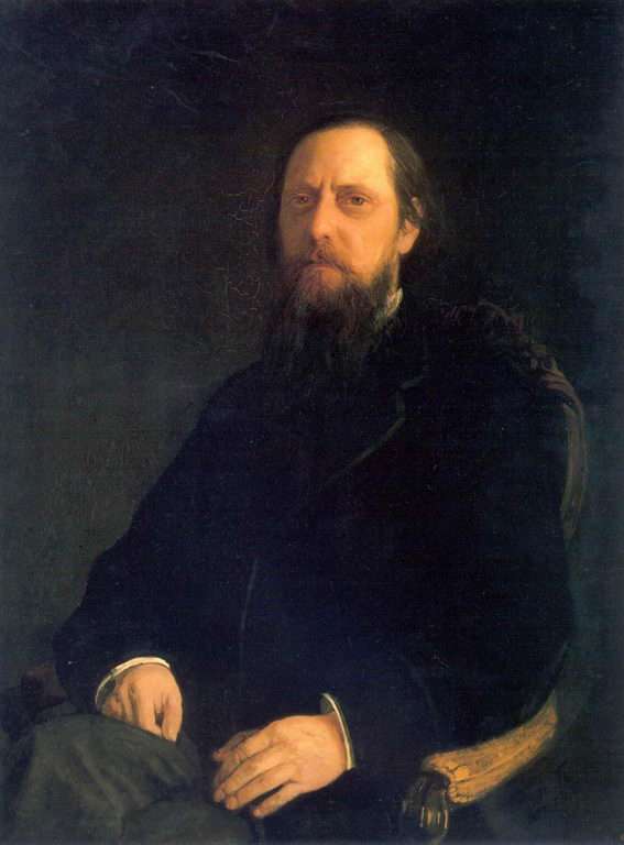 Портрет писателя Е.Салтыкова-Щедрина. 1872г.] - Ге Николай Николаевич