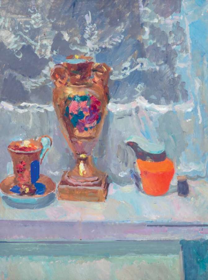 Натюрморт, 1930г. 52x70 - Герасимов Сергей Васильевич