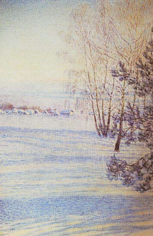 1906 Зима. Х.. м. Рязань - Грабарь Игорь Эммануилович
