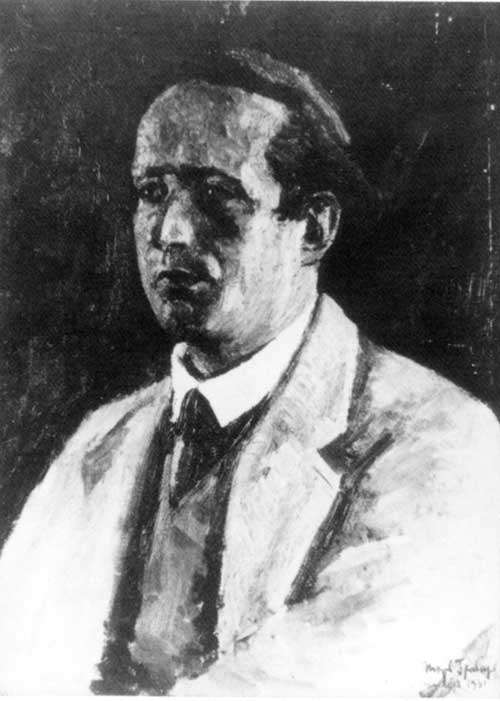 1931 Портрет Мартина Винклера. - Грабарь Игорь Эммануилович