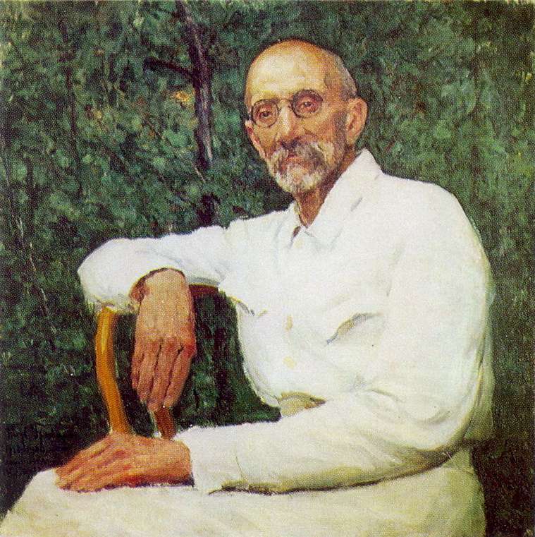 1935 Портрет профессора В.Э.Грабаря. Х., м. Ужгород - Грабарь Игорь Эммануилович