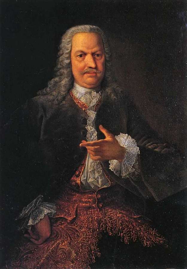 Портрет А.Н.Демидова. 1745. - Гроот Георг Кристофоp