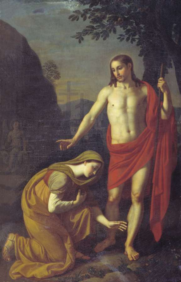 Явление Христа Марии Магдалине. 1818 - Егоров Алексей Егорович