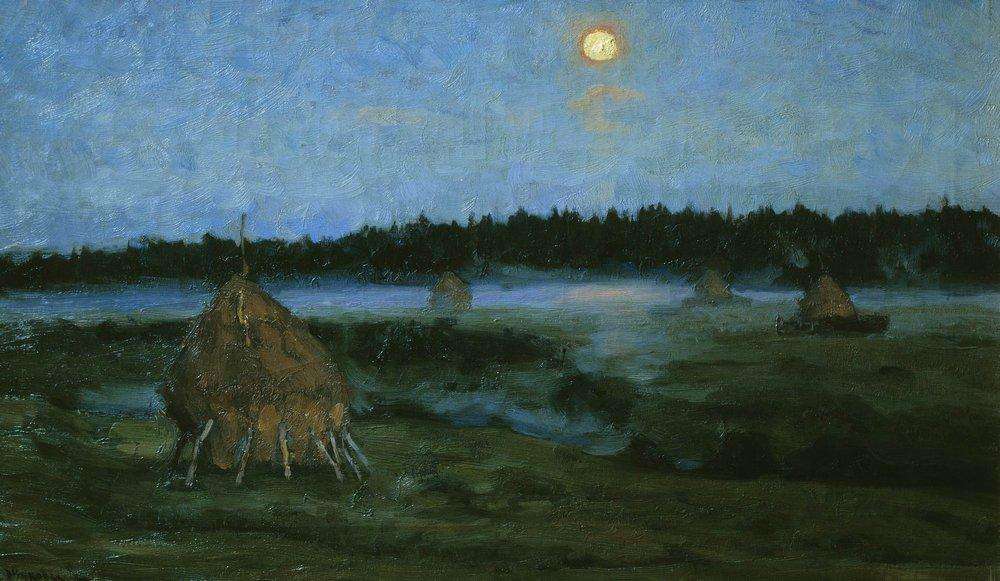 Восход луны. 1902 - Жуковский Станислав Юлианович