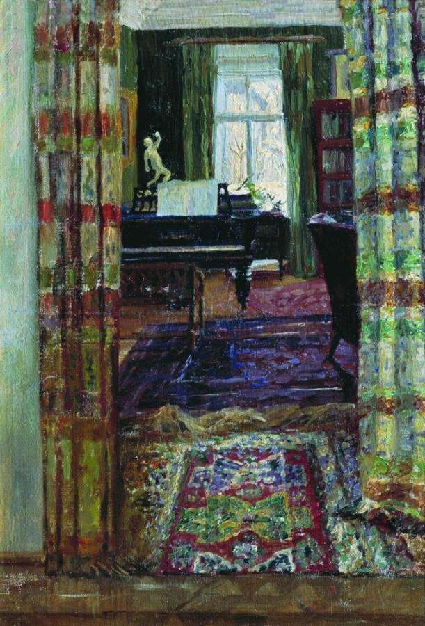 Интерьер с роялем. 1912 - Жуковский Станислав Юлианович