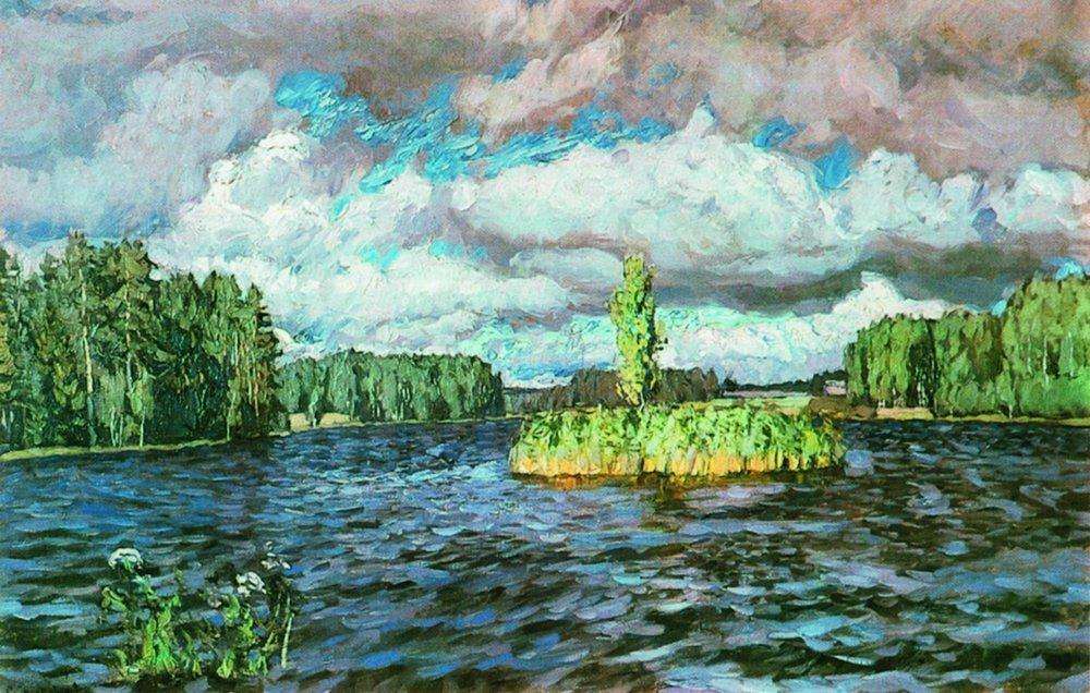 Озеро Молдино. 1909 - Жуковский Станислав Юлианович