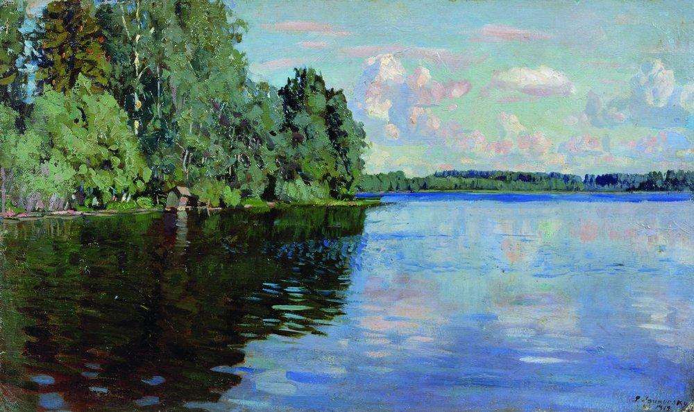 Озеро. 1919 - Жуковский Станислав Юлианович