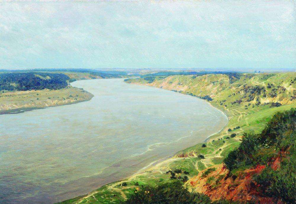 Река Неман. 1895 - Жуковский Станислав Юлианович