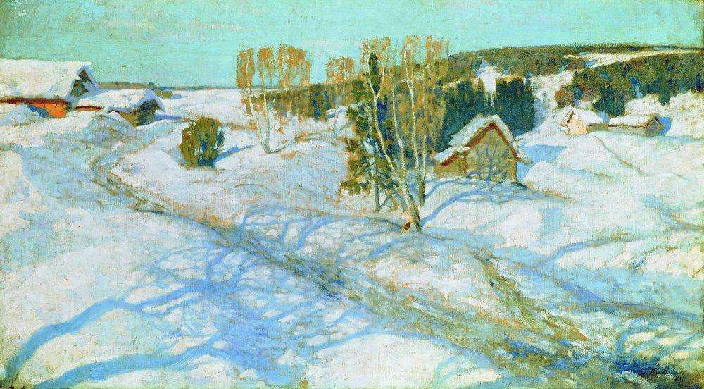 Синий снег. Весна. 1899 - Жуковский Станислав Юлианович