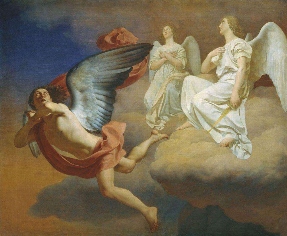 Аббадона и ангелы. 1843  - Завьялов Федор Семенович